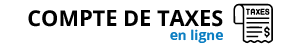Compte de taxe en ligne